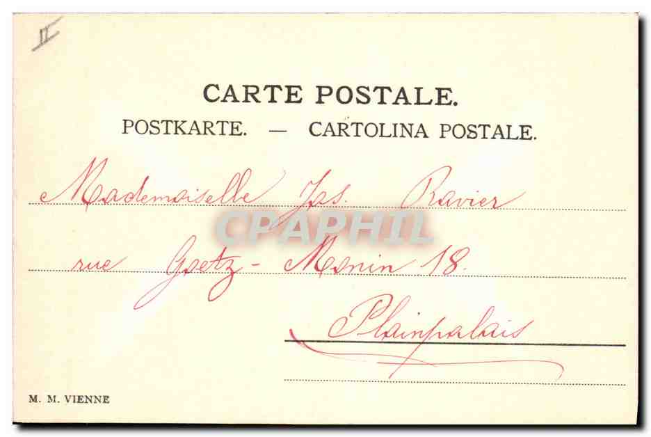 CPA Fantaisie Enfants  — Rückseite