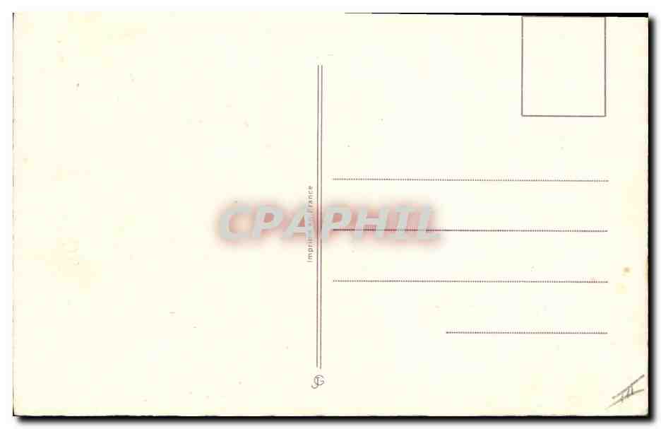 CPA Fantaisie Illustrateur Fleurs  — Verso