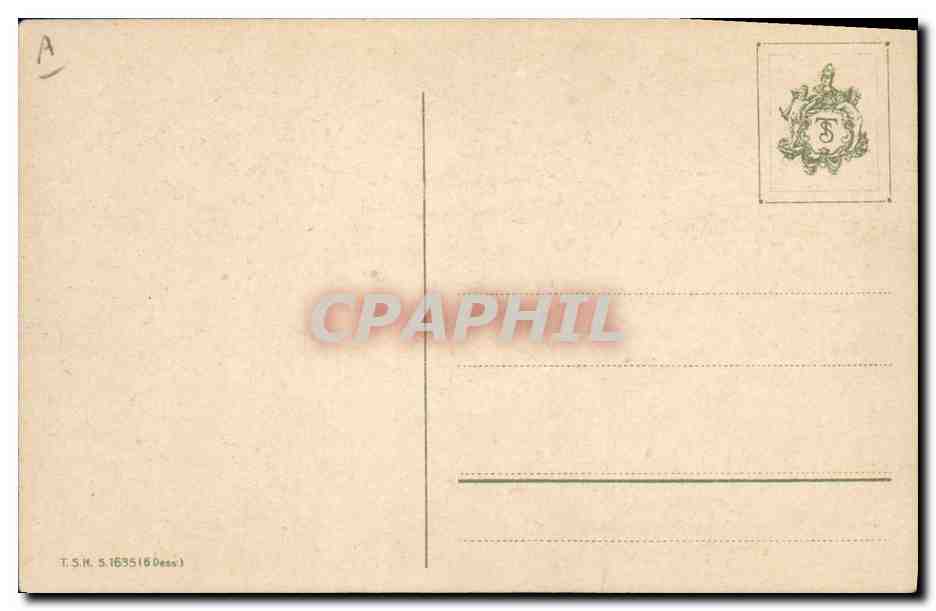 CPA Fantaisie Illustrateur Fleurs  — Verso
