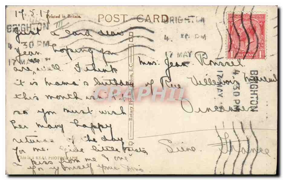 Cinq chiots — Brighton — éditeur A.707 — Reverso