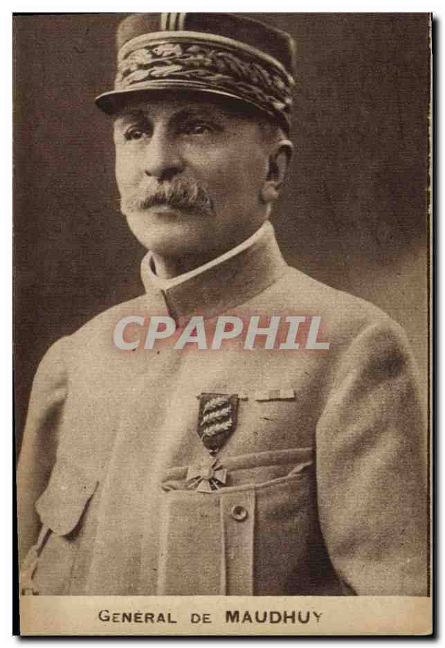 CPA Militaria General de Maudhuy 