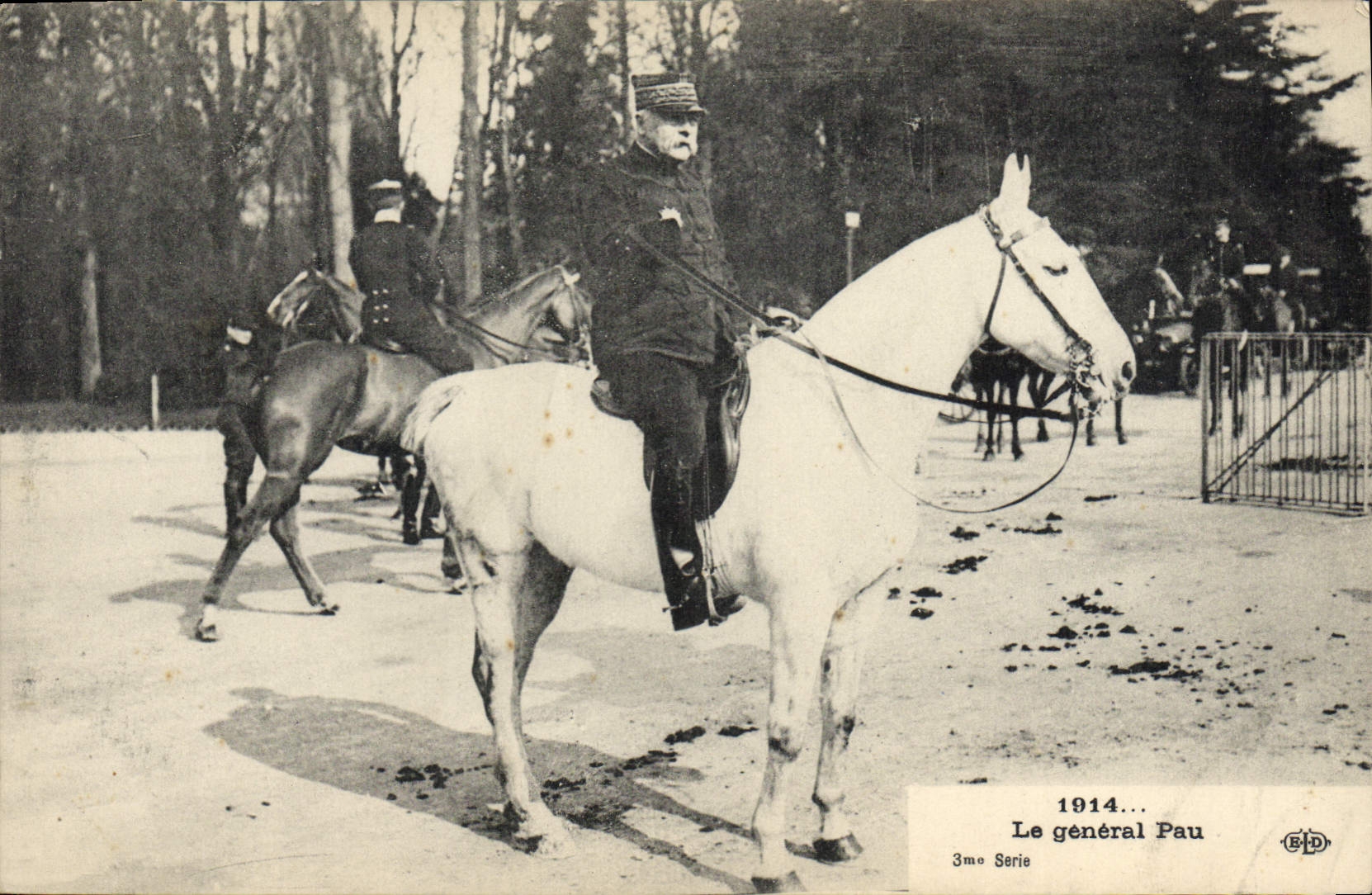Le général Pau — 1914 — 3me Série — Éditeur B.D.