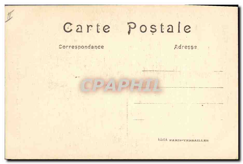 Le général Dubois — Guerre de 1914 — Éditeur EDIA Paris-Versailles, n° 108 — Verso