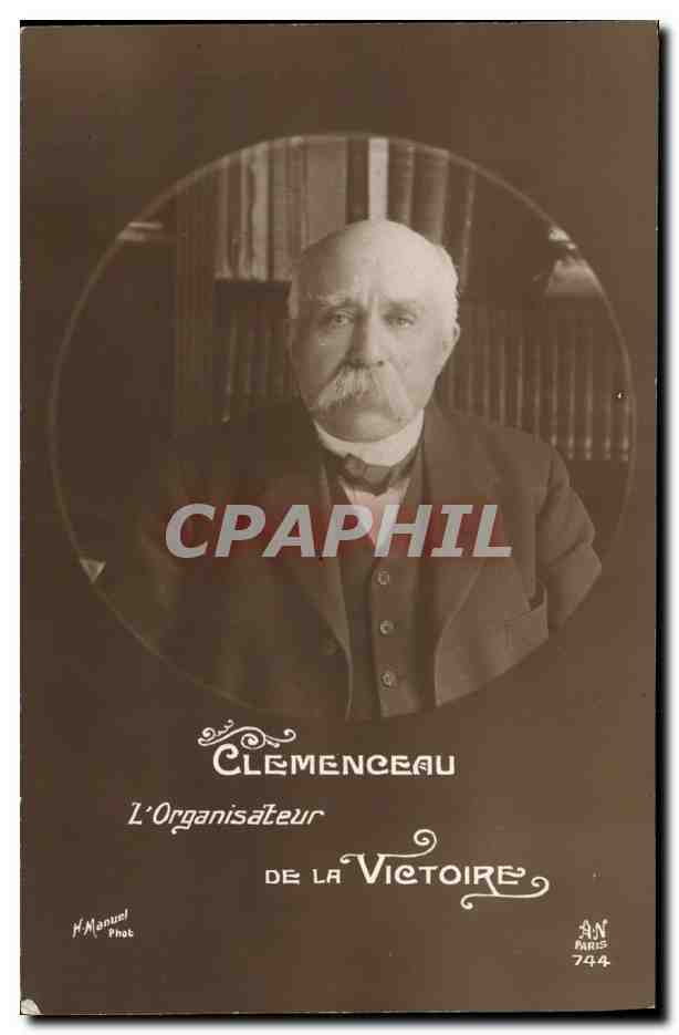 CPA Militaria Clemenceau L'organisateur de la Victoire 