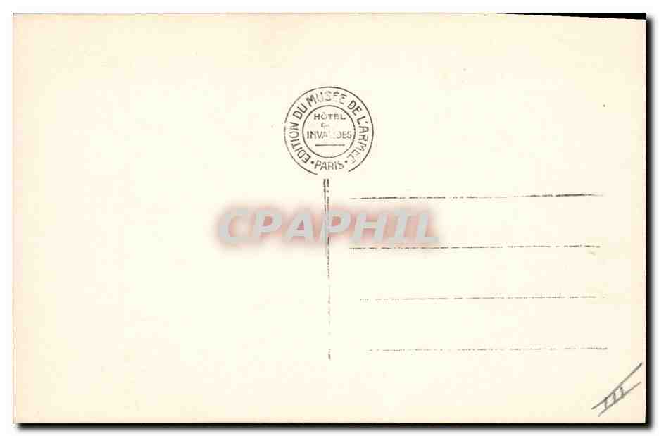 Le Général Gouraud — Musée de l'Armée — Édition du Musée des Invalides, Paris — Verso