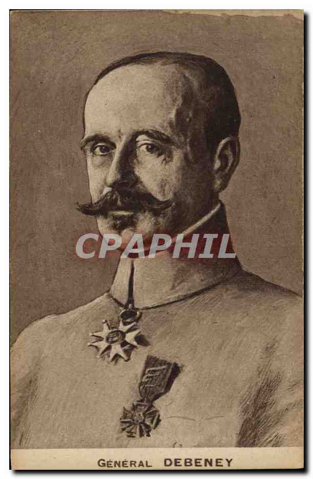CPA Militaria General Debeney Medaille 