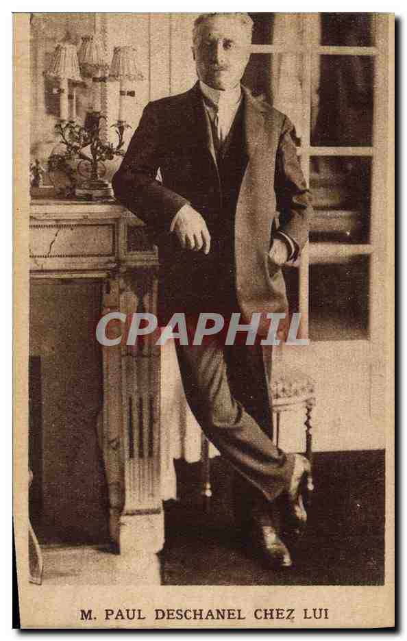 M. Paul Deschanel chez lui — photographie — Collection privée de M. Guyon
