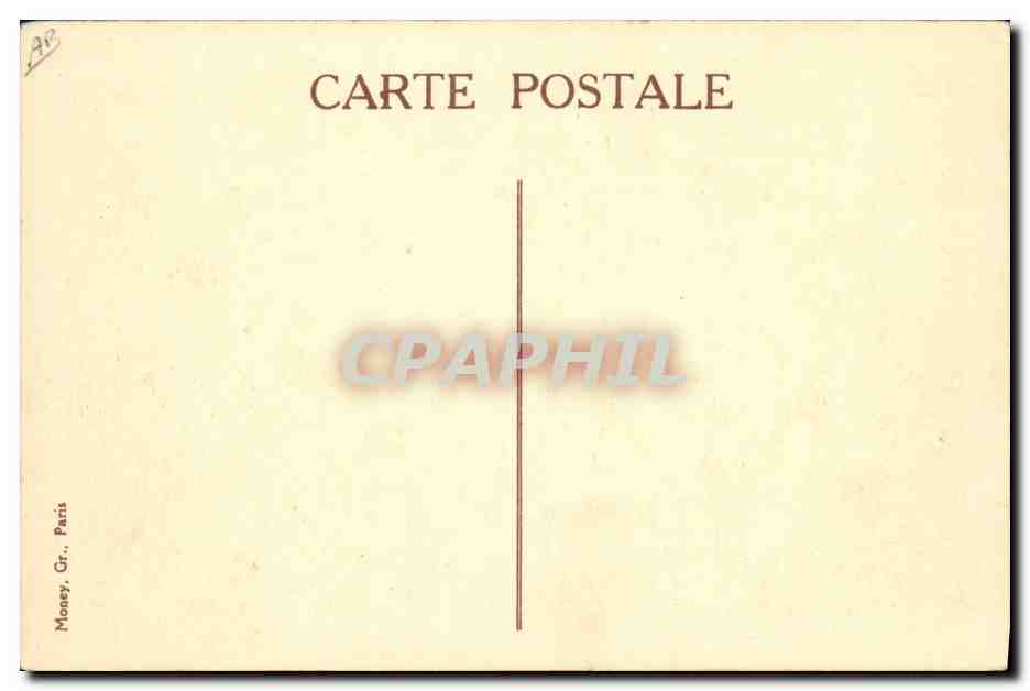 Paquebot "MASSILIA" — Le Fumoir — Cie de Navigation Sud-Atlantique — Reverso