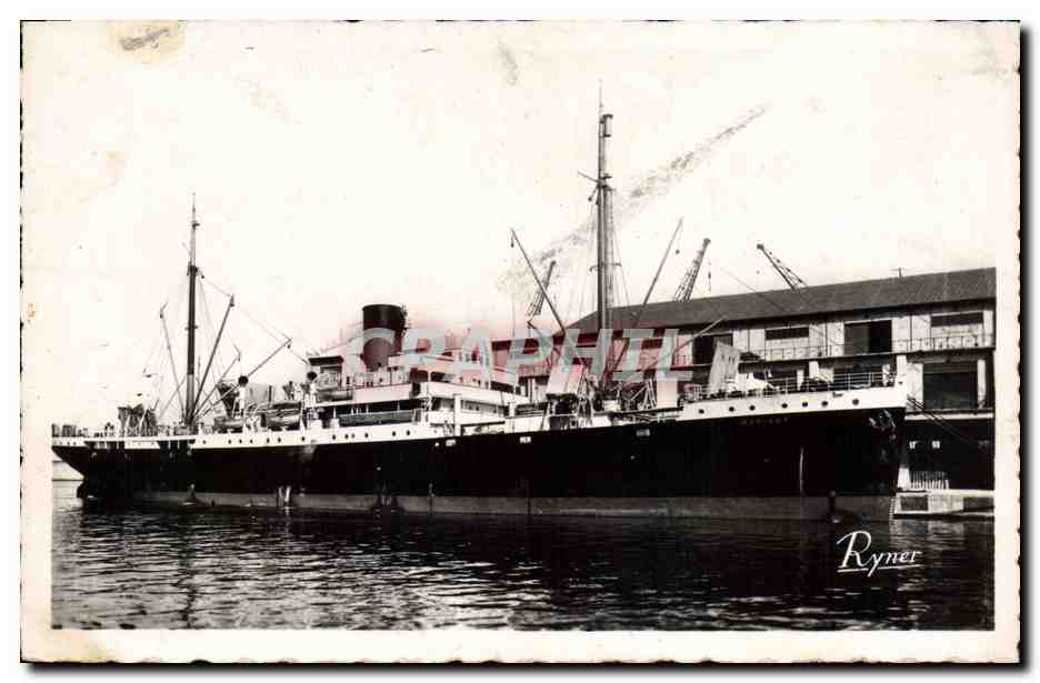 Navire de croisière à quai — Ryner — n° 850