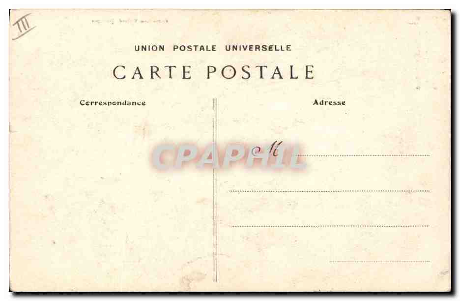 CPA Folklore Lits Clos On souffle la chandelle — Verso