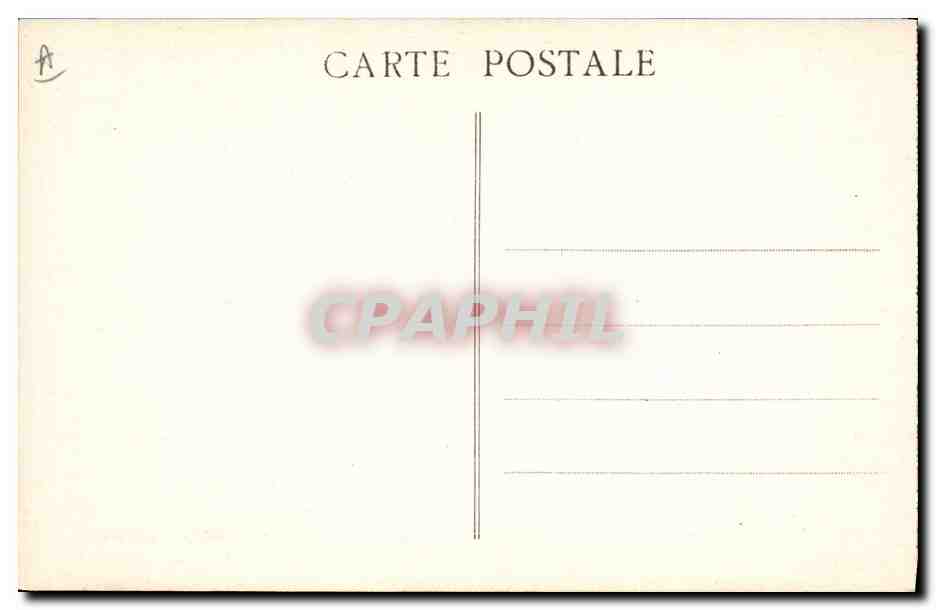 CPA Folklore Lits Clos Un cordial salut — Verso