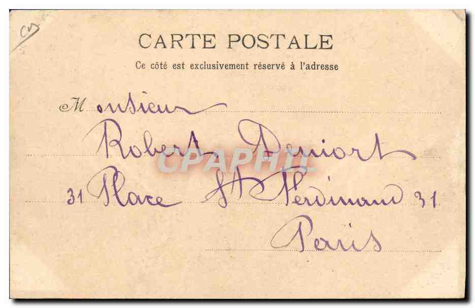 CPA Cueillette des fleurs d'oranger Cote d'Azur  — Rückseite