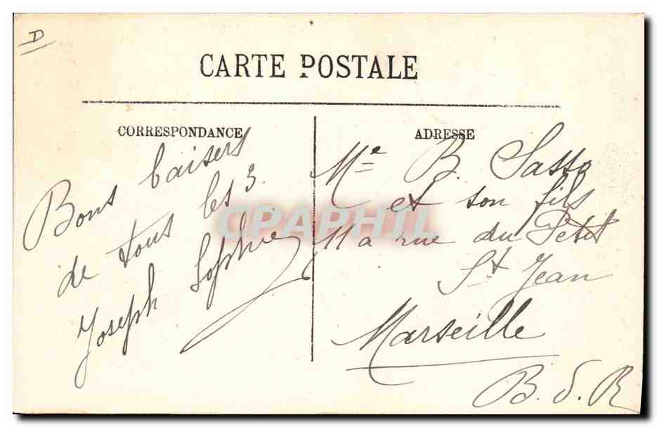 CPA Cueillette des roses Grasse TOP  — Rückseite