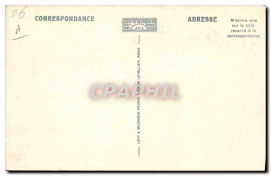 CPA Cueillette de la fleur d'oranger Cote d'Azur  — Rückseite