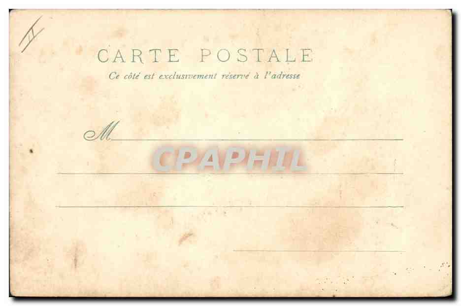 CPA Fantaisie Illustrateur  — Verso