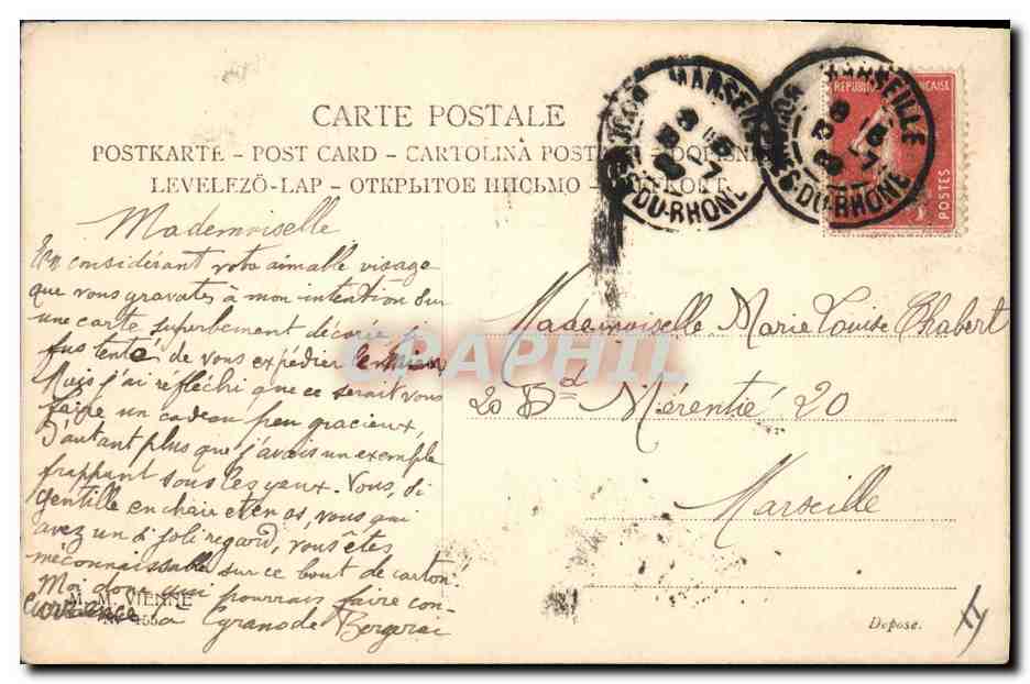 Femme endormie — illustration — éditeur non visible — Rückseite