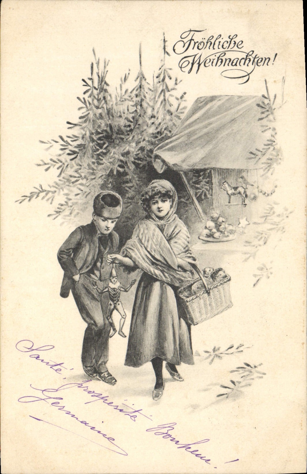 CPA Fantaisie Enfants 