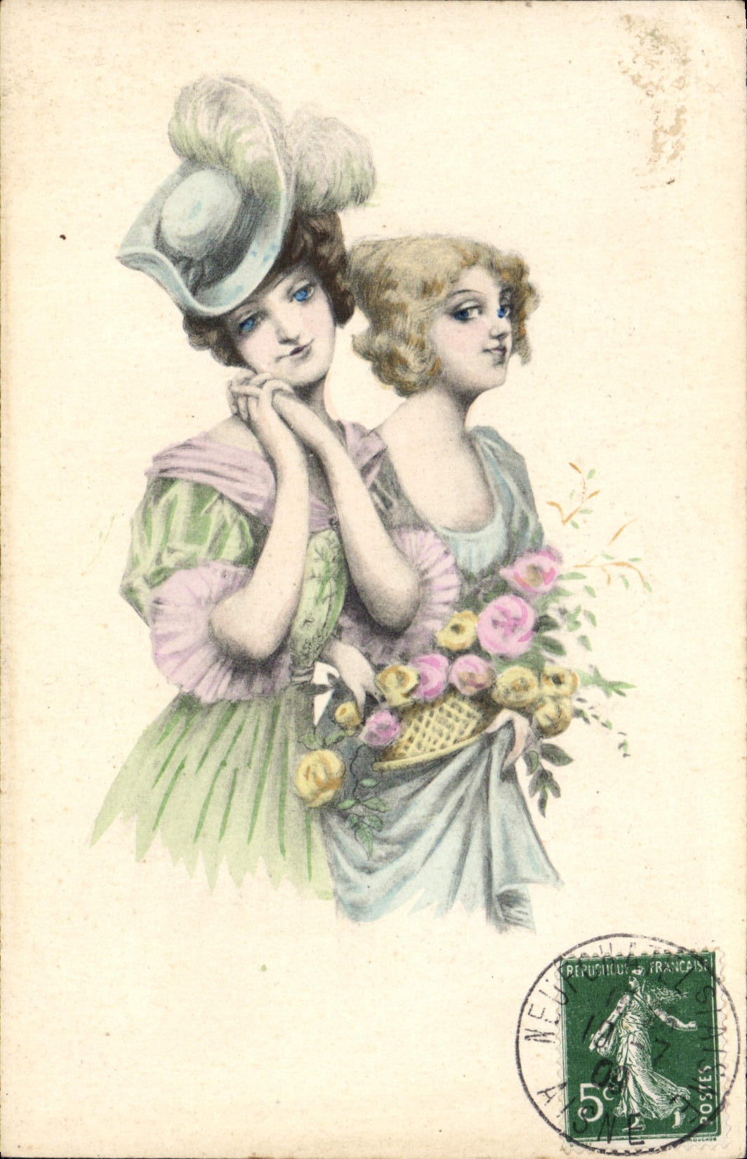 CPA Fantaisie Femmes 