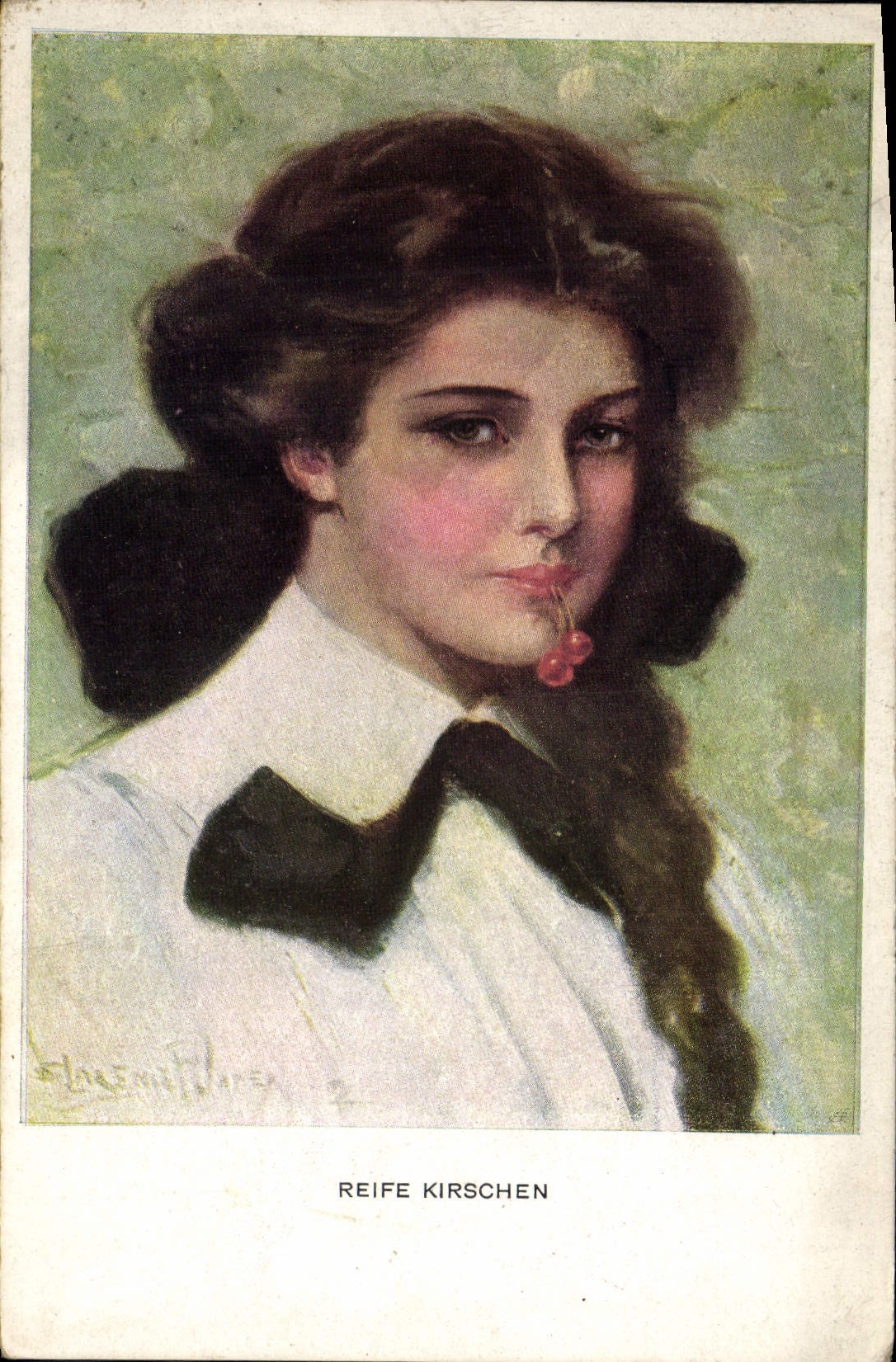 CPA Fantaisie Femme Munk 