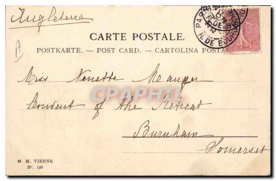 CPA Fantaisie Enfants Hollande  — Rückseite