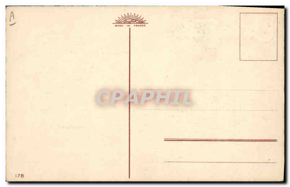CPA Fantaisie illustrateur Fleurs  — Verso