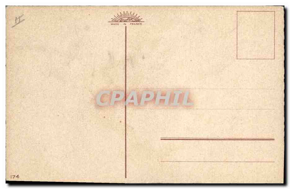 CPA Fantaisie illustrateur Fleurs  — Verso