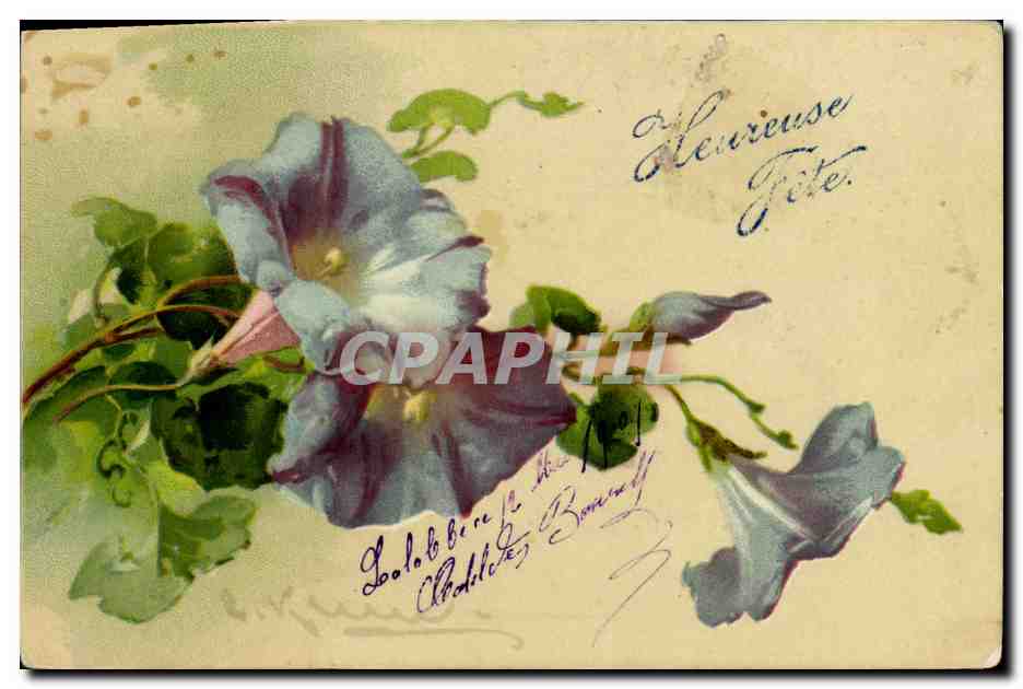 CPA Fantaisie illustrateur Fleurs 