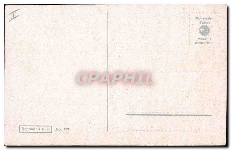 CPA Fantaisie illustrateur Fleurs  — Verso