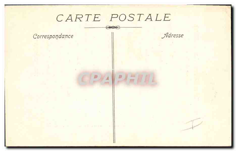 CPA Militaria Au General Gallieni Defenseur de Paris  — Rückseite