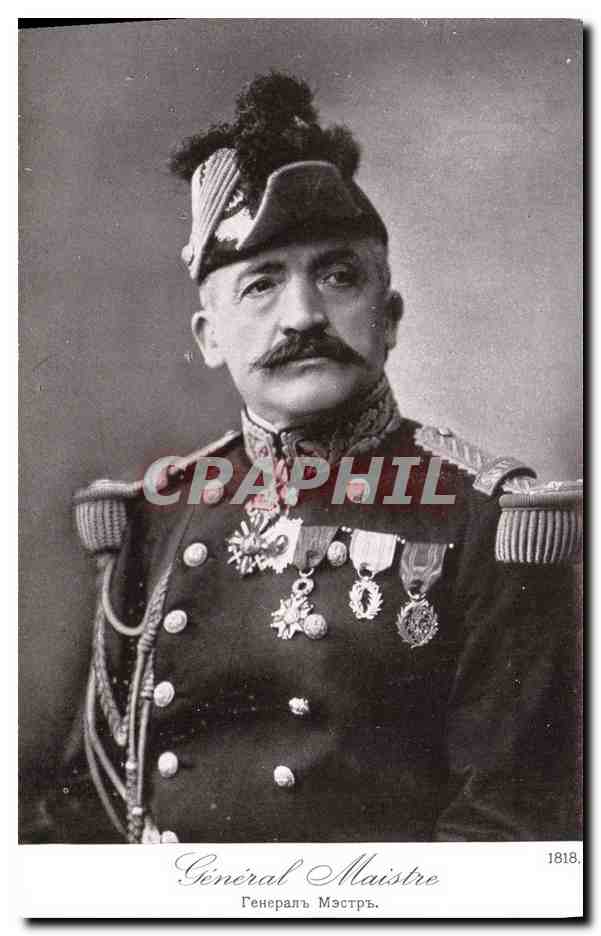 CPA Militaria General Maistre 