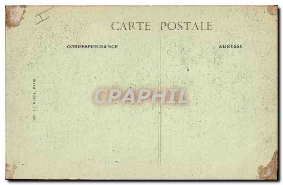 CPA Militaria Les Fetes de la Victoire a Paris 14 juillet 1919 Le defile Le general Mangin  — Rückseite