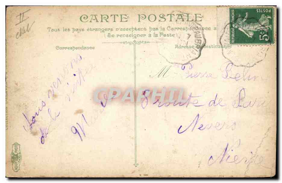 Saint-Nazaire — Le paquebot transatlantique "La Navarre" — éditeur inconnu, n° 23 — Achterkant