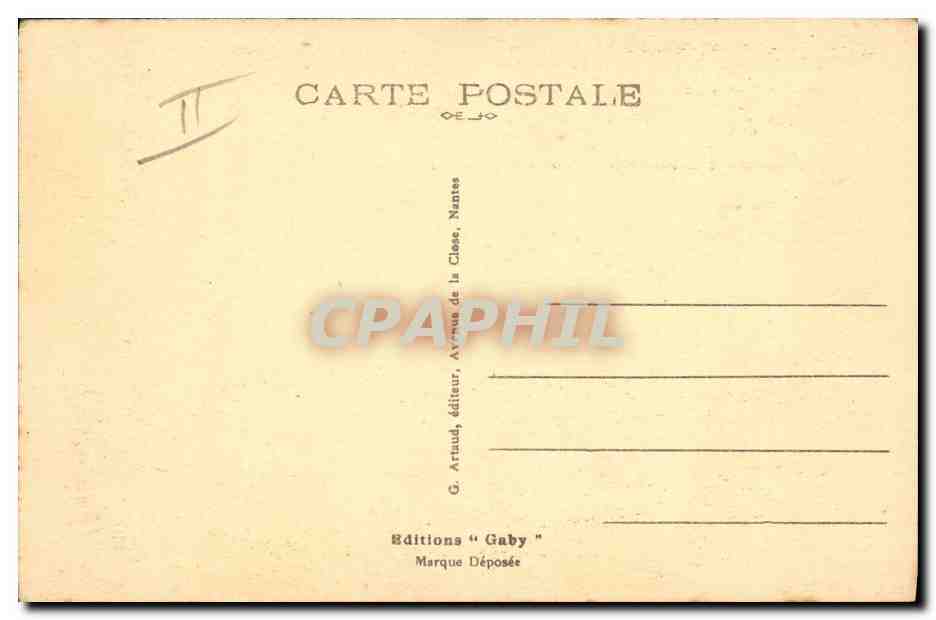 Le Paquebot "NORMANDIE" — Compagnie Générale Transatlantique — n°189 — Verso