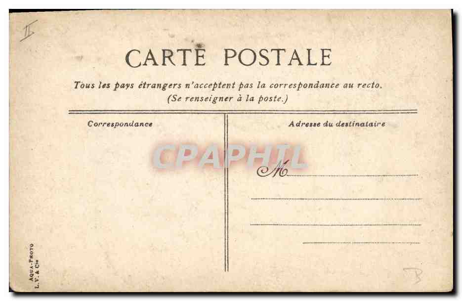 CPA Bateau Dieppe La gare maritime Brighton Newhaven  — Verso
