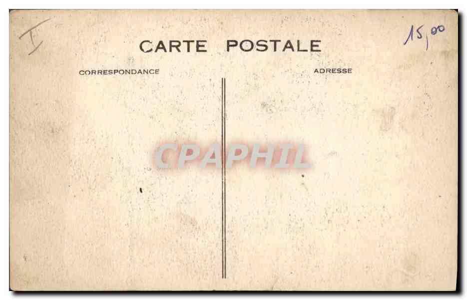 CPA Bateau Paquebot Normandie de la Cie Gle Transatlantique Le Havre  — Verso