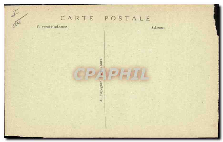 CPA Cloche Paris La Savoyarde de Montmartre Francoise Marguerite — Rückseite