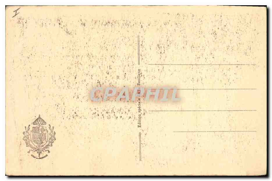 CPA Cloche Marseille ND de la GArde le Bourbon — Verso