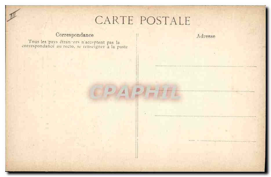 CPA Cloche Paris La Savoyarde de Montmartre Francoise Marguerite — Rückseite