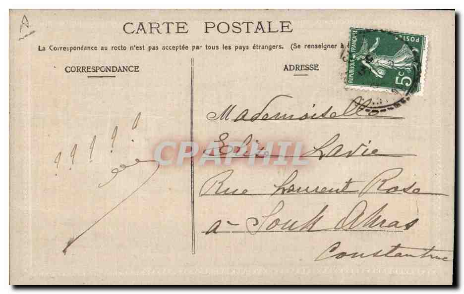 Pez y trébol — 1° de Abril — edición no identificada — Reverso