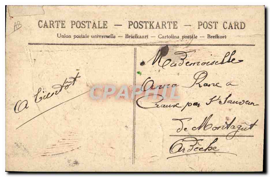 Pesce e fiori — 1° APRILE — editore non visibile — Verso