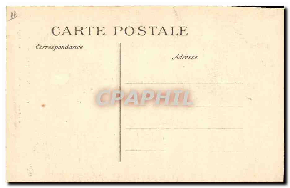 CPA Folklore Lits clos Bretons  — Verso