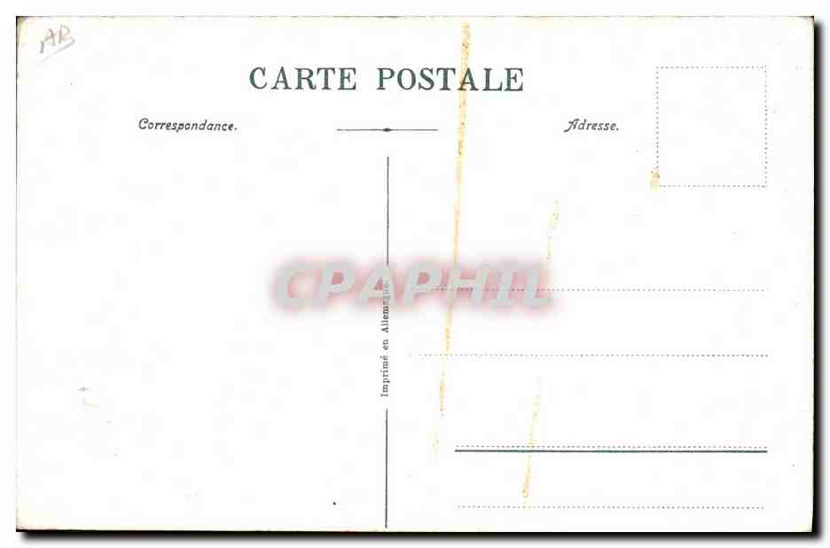 Côte d'Azur — Cueillette de la Fleur d'Oranger — Imprimé en Allemagne — Rückseite