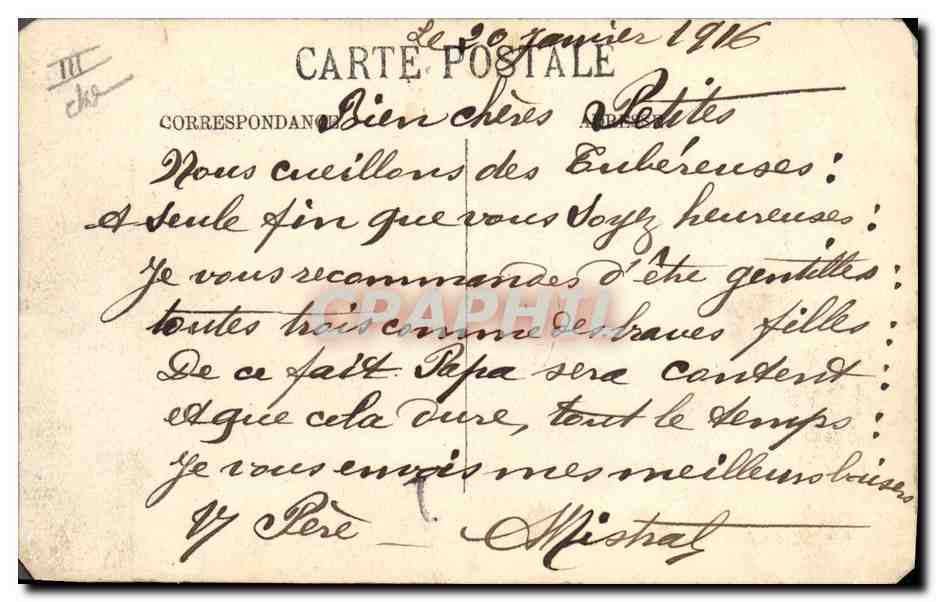 CPA Cueillette des Tubereuses Cote d'Azur — Rückseite