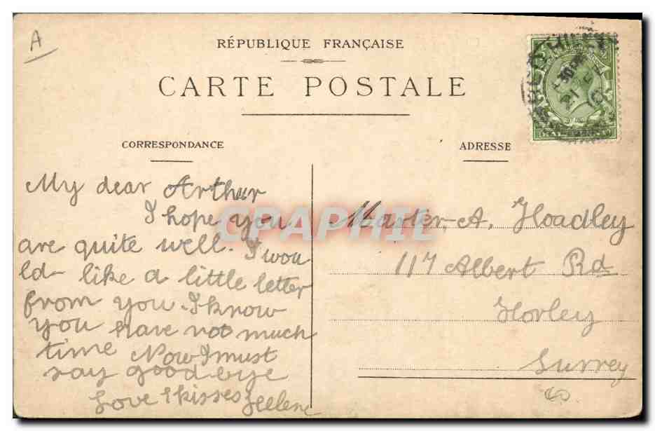 CPA Cueillette des roses de la Parfumerie Bruno Court Grasse — Verso