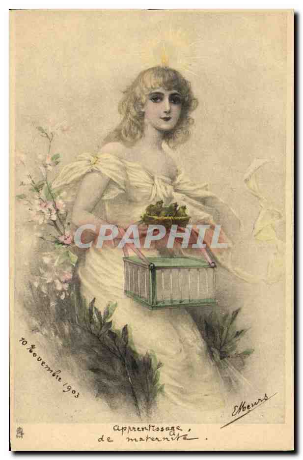 CPA Fantaisie Femme 