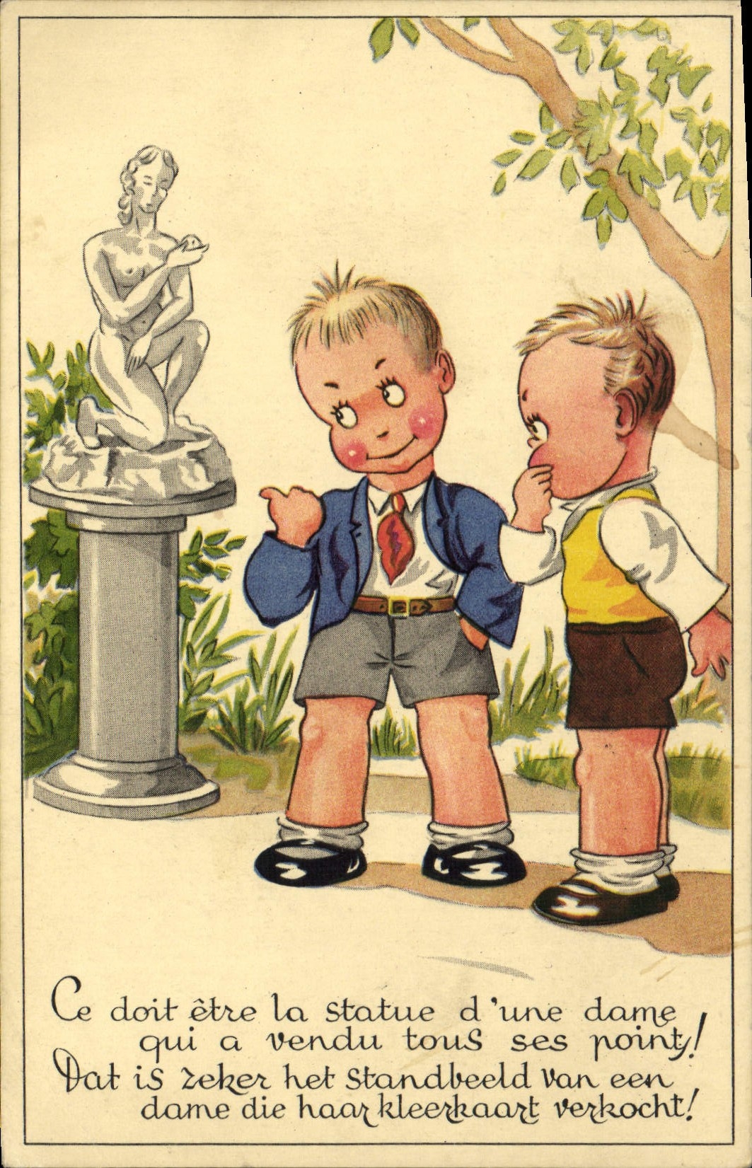 CPA Fantaisie Enfants 