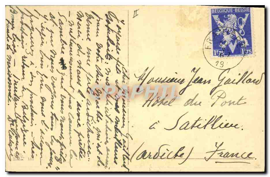 CPA Fantaisie Enfants  — Rückseite