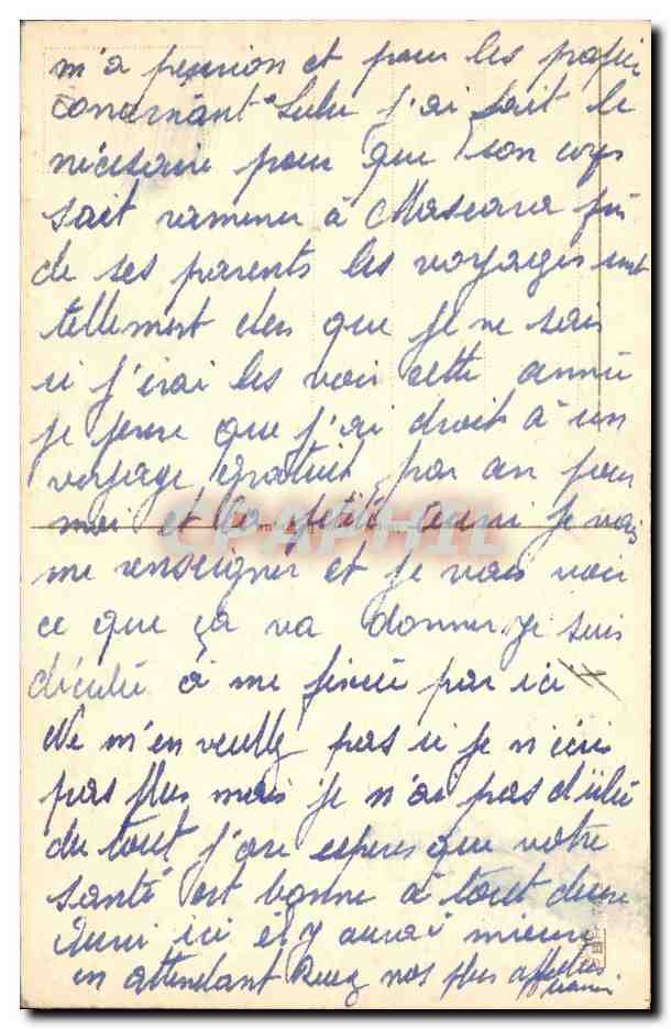 CPA Fantaisie Enfant Radio  — Verso