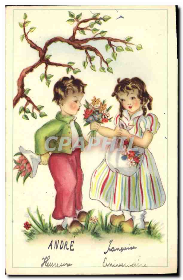 CPA Fantaisie Enfants 
