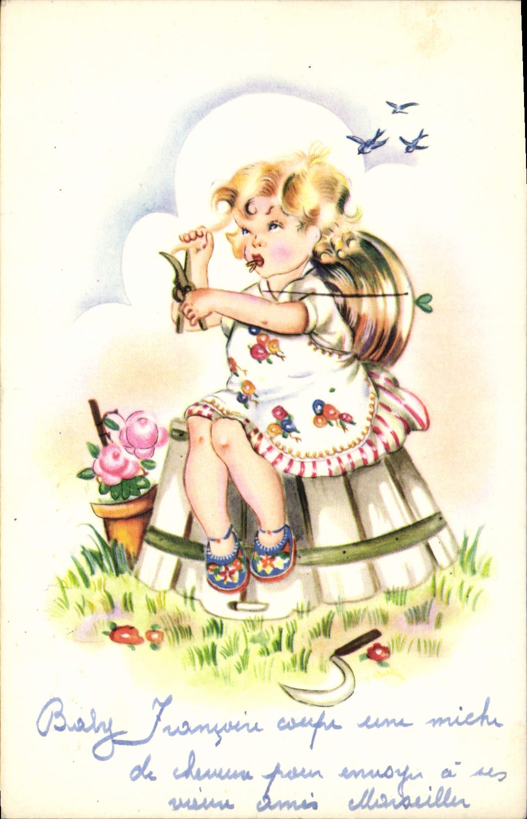 CPA Fantaisie Enfant 